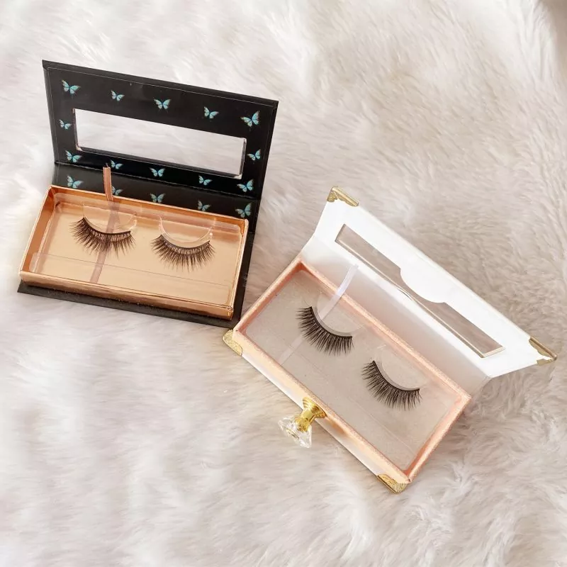 Logoutskrift Magnet Flip Eyelash Box