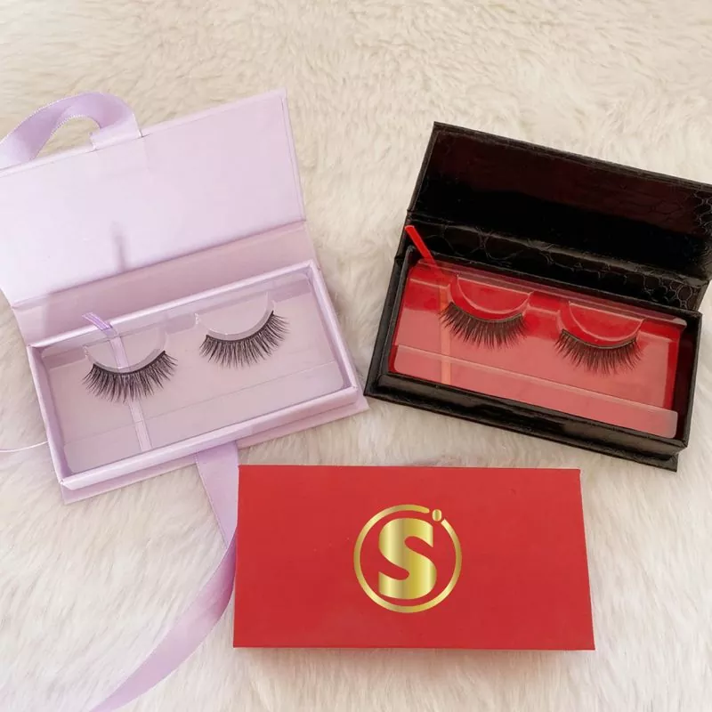 Logo Stämpling Magnet Flip Eyelash Box